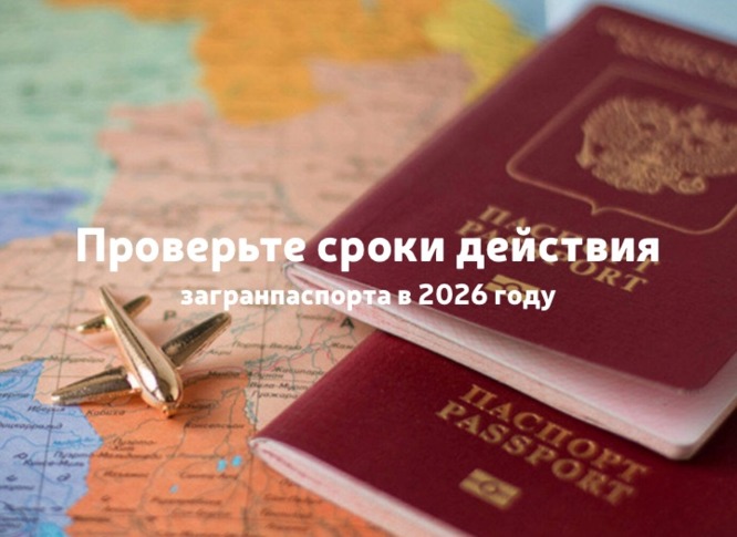 Проверьте сроки действия загранпаспортов в 2026 году