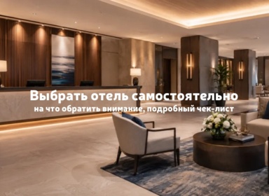 Выбирайте не только по звёздам или как понять, подходит ли вам отель за 60 секунд