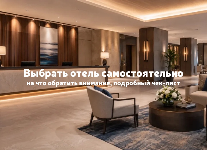 Выбирайте не только по звёздам или как понять, подходит ли вам отель за 60 секунд