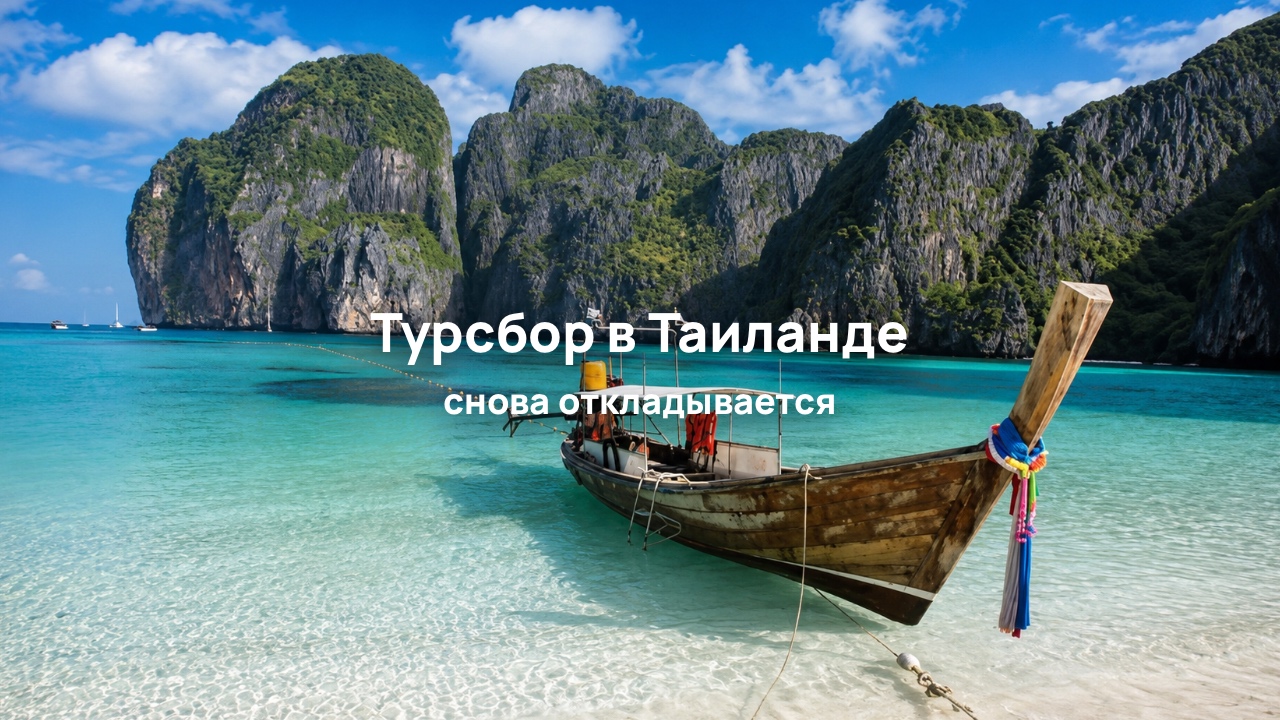 Таиланд вновь отложил введение туристического сбора