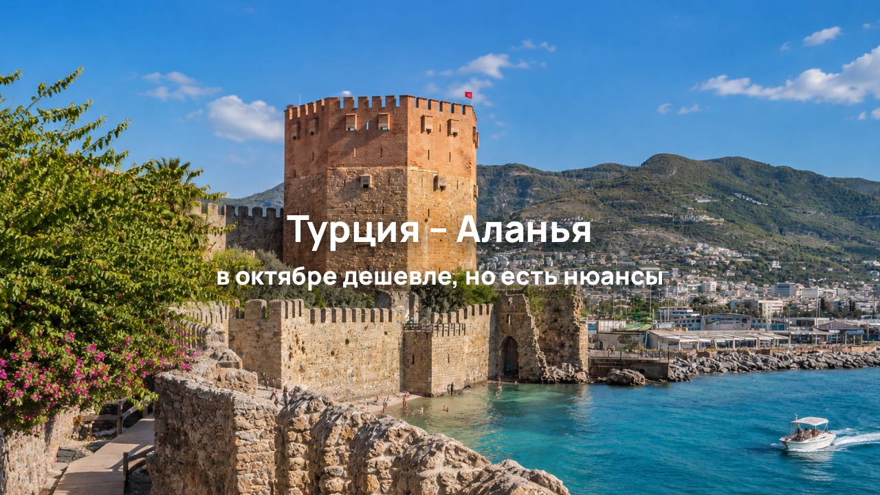 Планируем отдых в Аланье в октябре