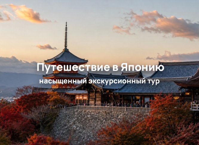 Экскурсионный тур по Японии "Большое путешествие"