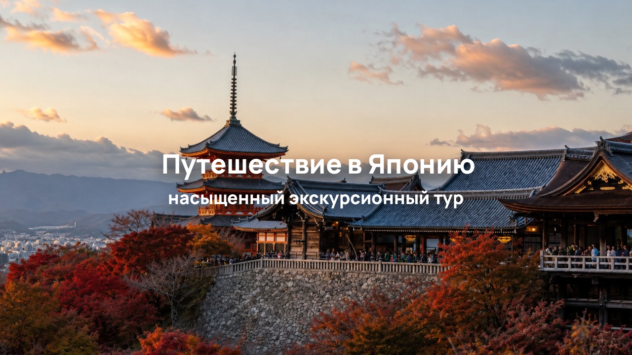 Экскурсионный тур по Японии "Большое путешествие"