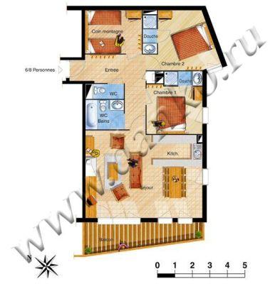 Les Chalets Du Soleil 4*