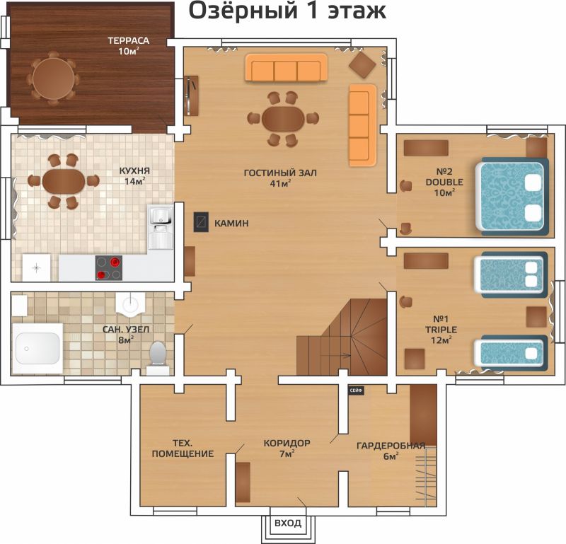 ЦЕНТР ОТДЫХА ТРИ МЕДВЕДЯ 2*